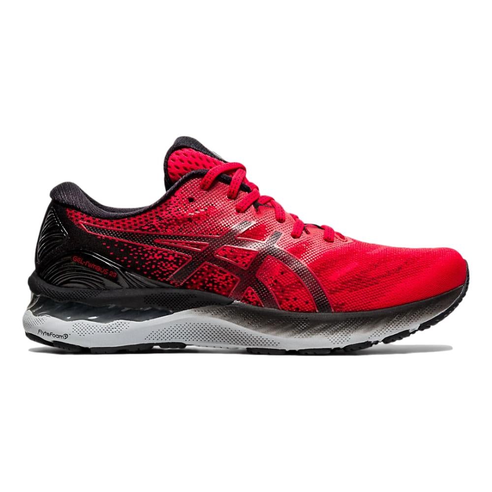 Men's Asics Gel-Nimbus 23, Classic Red/Black, 8.5 D Medium