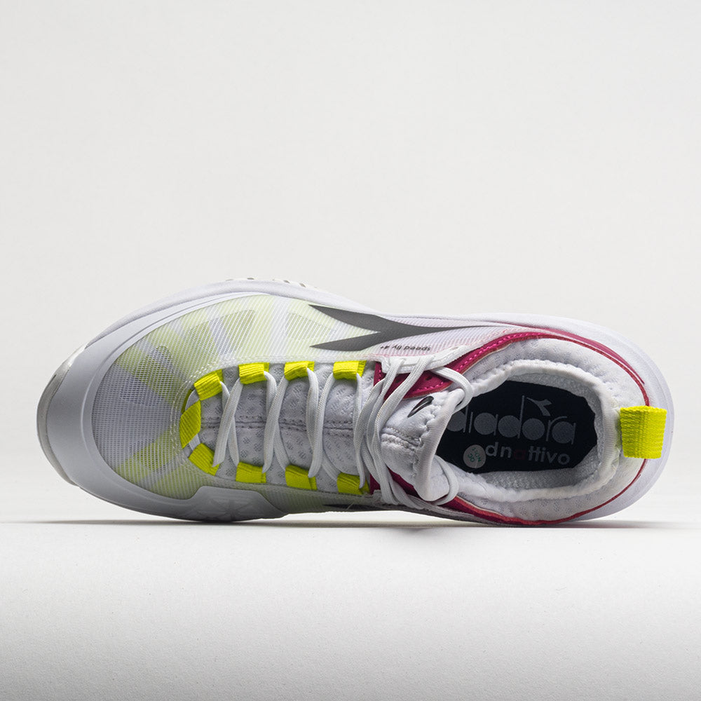 Diadora Speed Blushield Fly 4+ AG Women's  White/Black/Vivacious