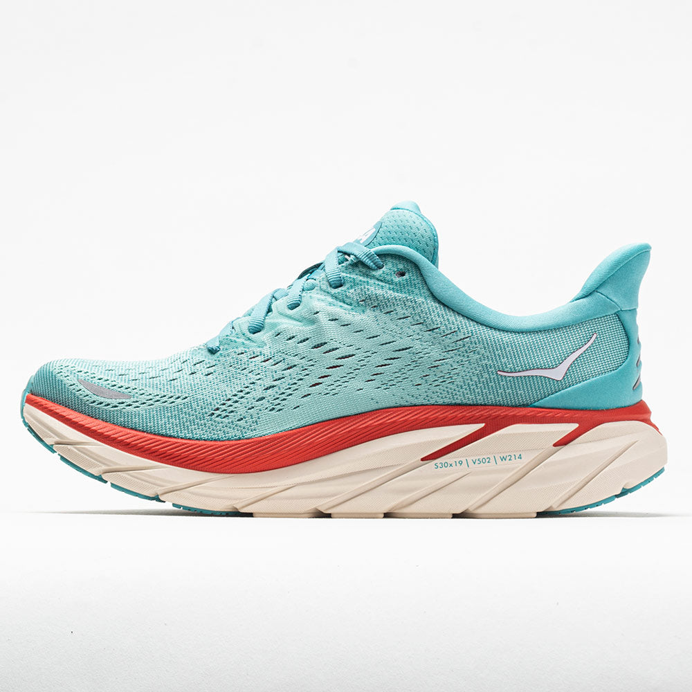 HOKA One One Clifton 8 Women's  Aquarelle/Eggshell Blue