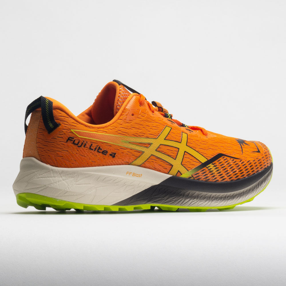 ASICS Fuji Lite 4 Men's  Bright Orange/Neon Lime