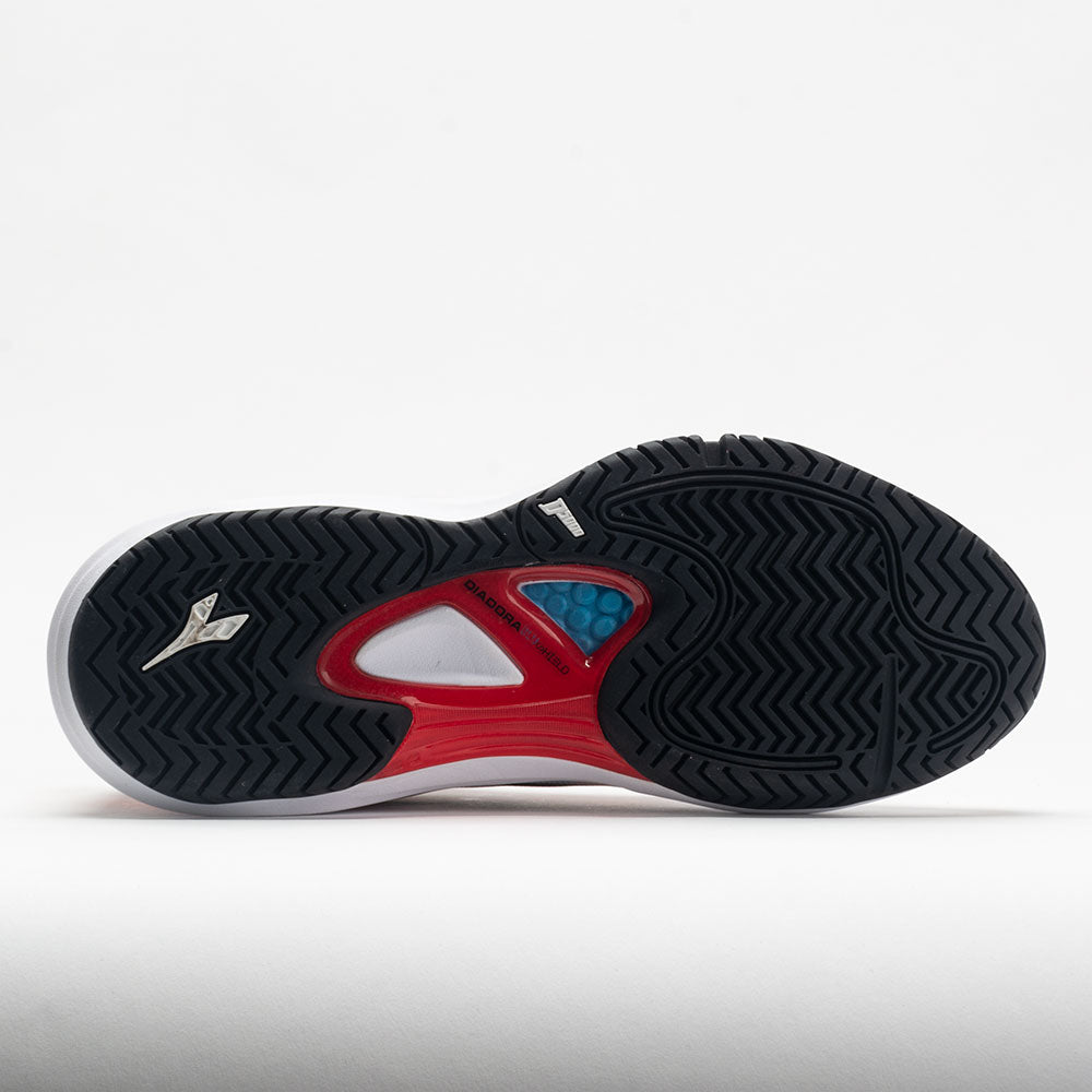 Diadora Speed Blushield Fly AG Men's  White/Black/Fiery Red