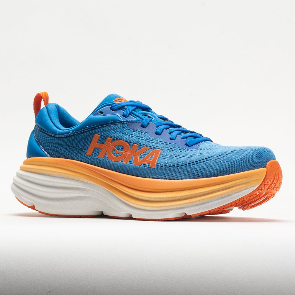 HOKA Bondi 8 Men's  Coastal Sky/Vibrant Orange