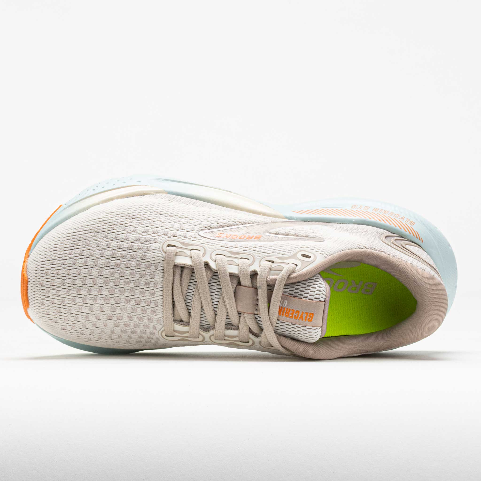 Brooks Glycerin GTS 21 Women's  Coconut/Aqua/Autumn Sunset