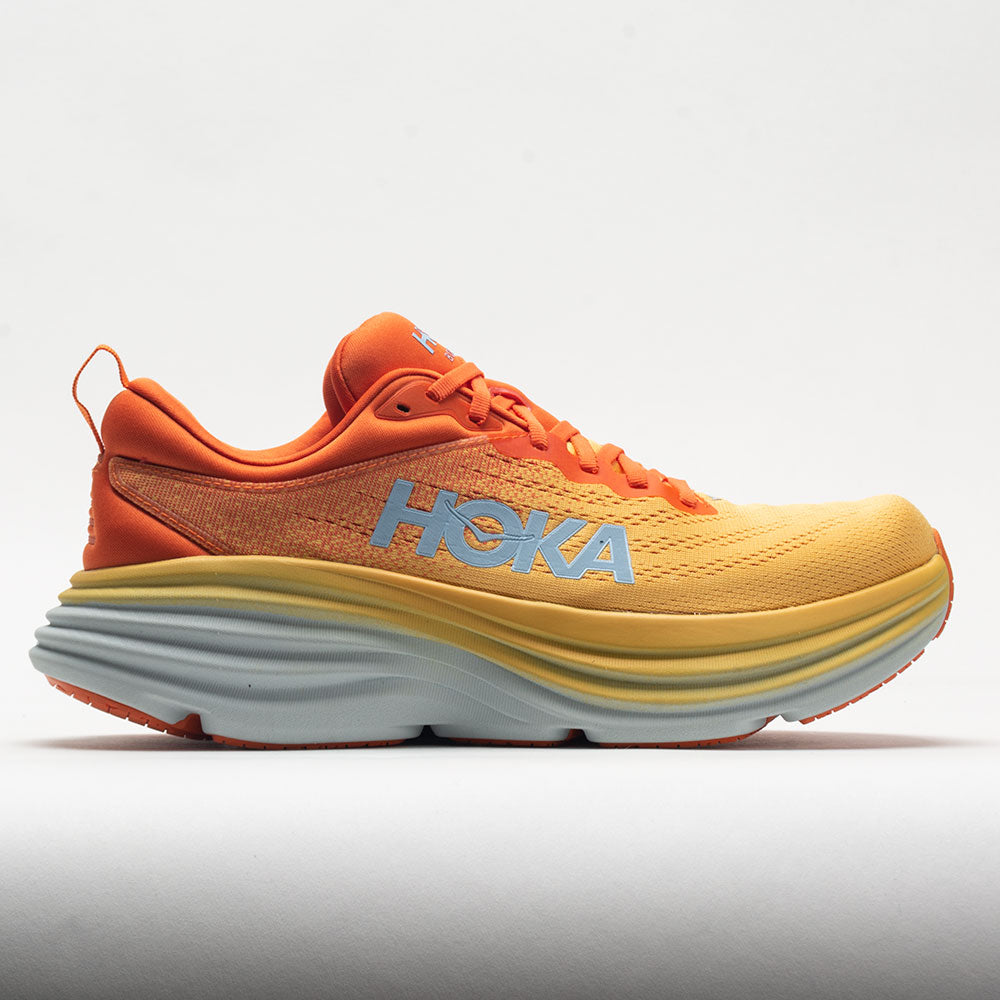 HOKA Bondi 8 Men's  Puffin's Bill/Amber Yellow
