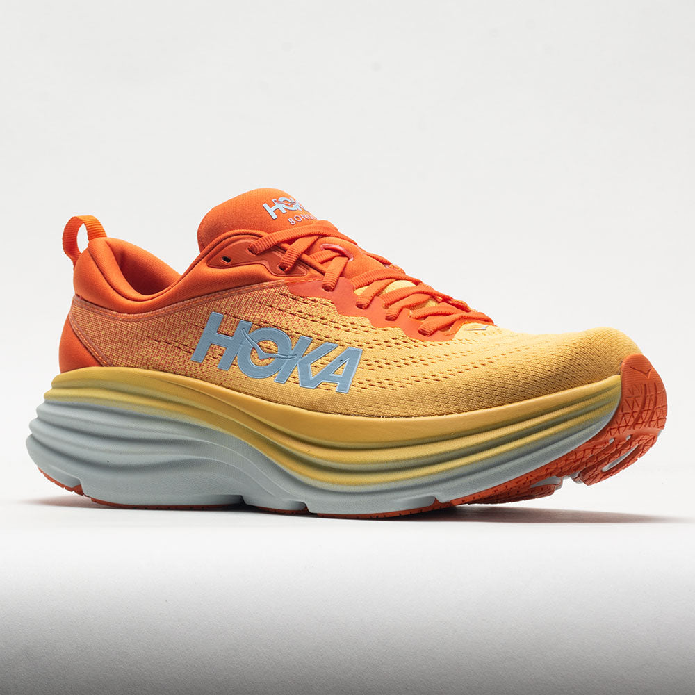 HOKA Bondi 8 Men's  Puffin's Bill/Amber Yellow