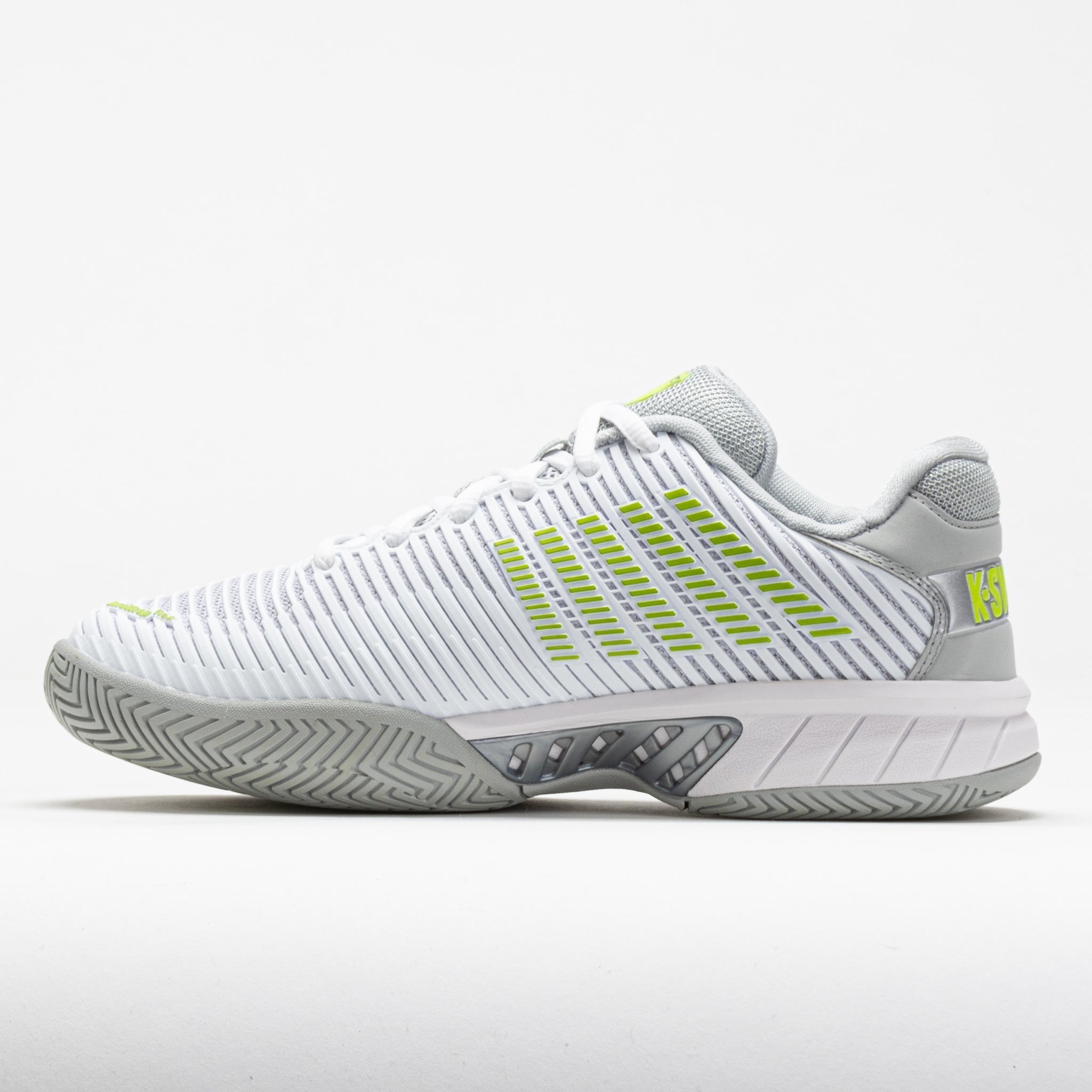 K-Swiss Hypercourt Express 2 Women's  White/Gray Violet/Lime Green