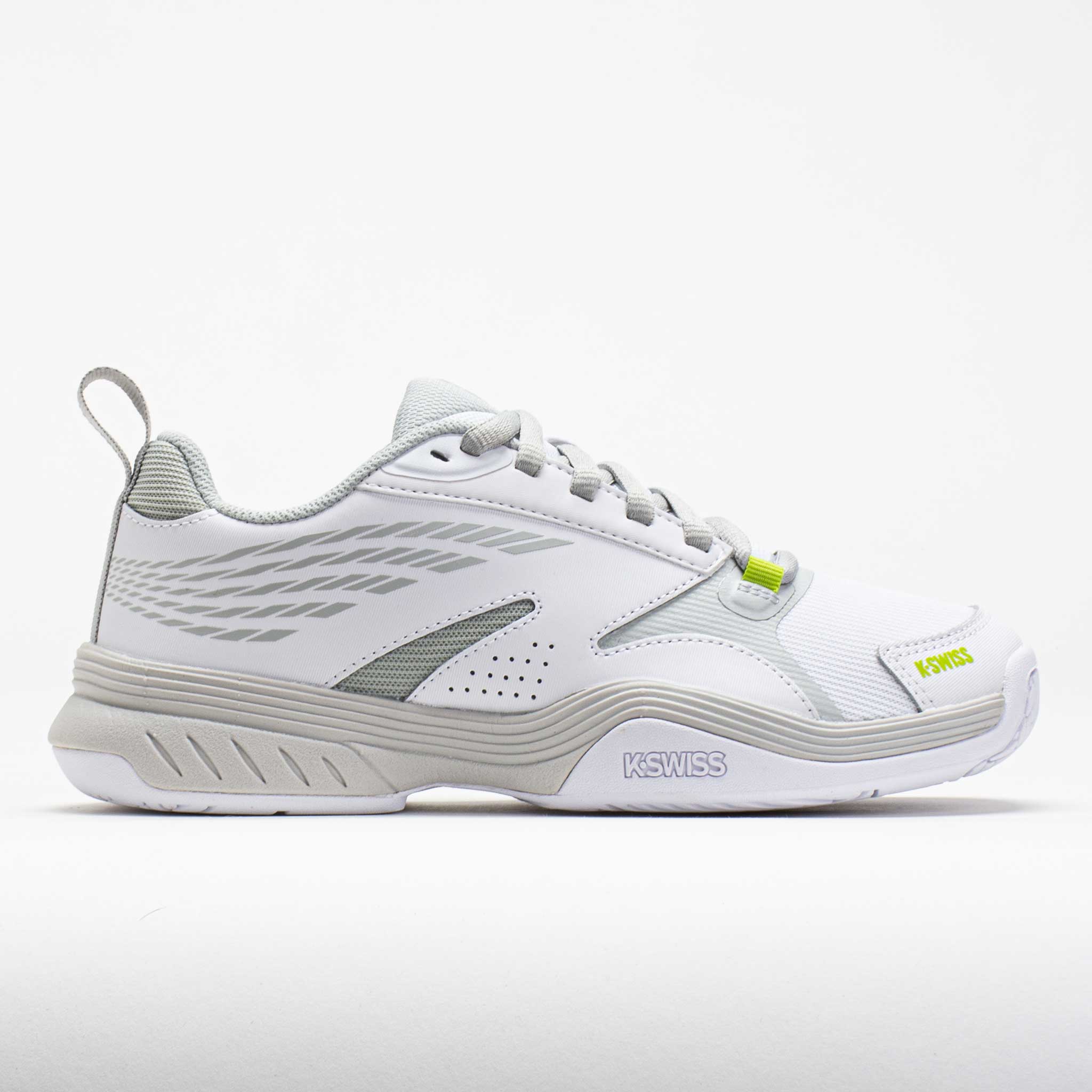 K-Swiss Speedex Women's  White/Gray Violet/Lime Green