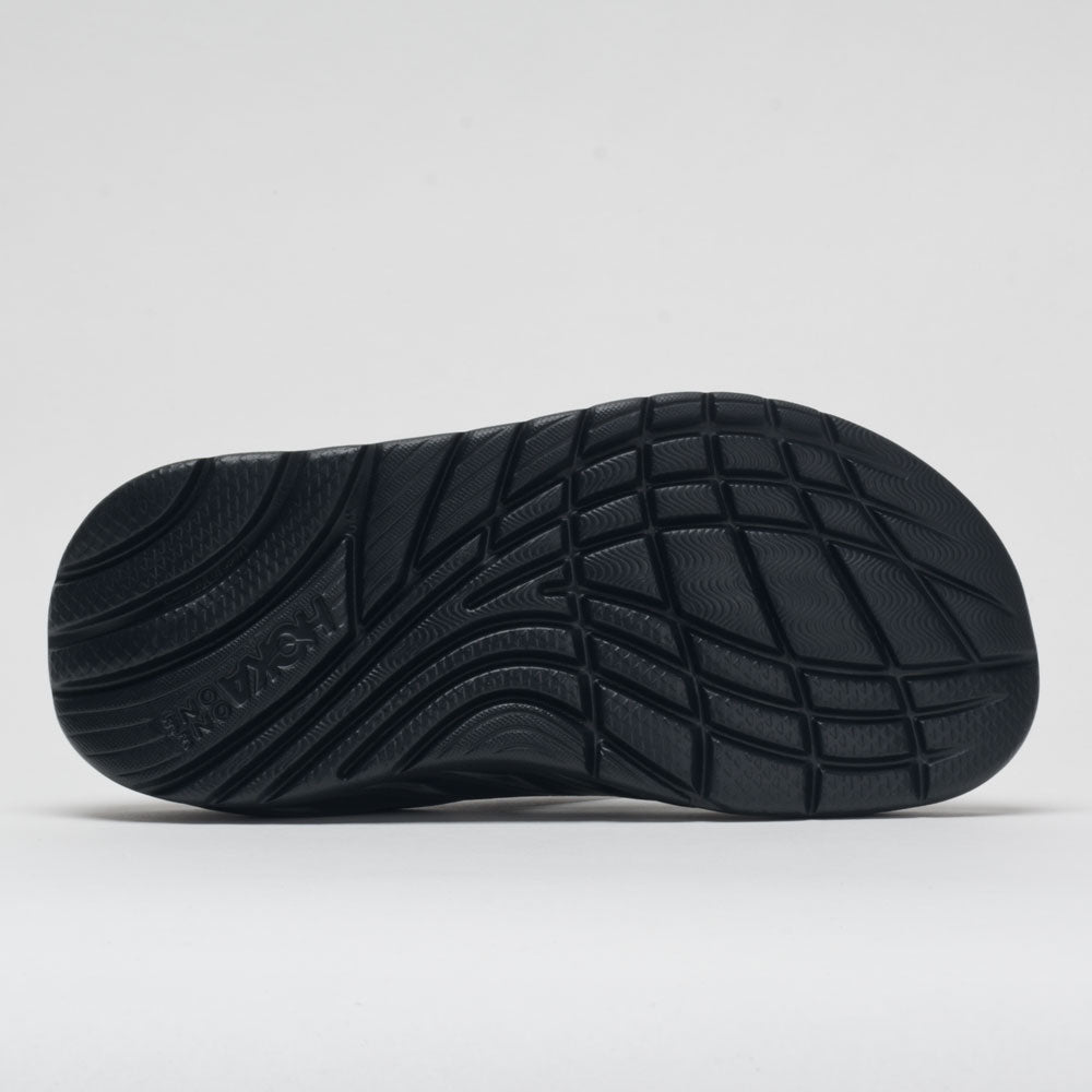 Hoka One One Ora Recovery Flip Women's  Black/Dark Gull Gray