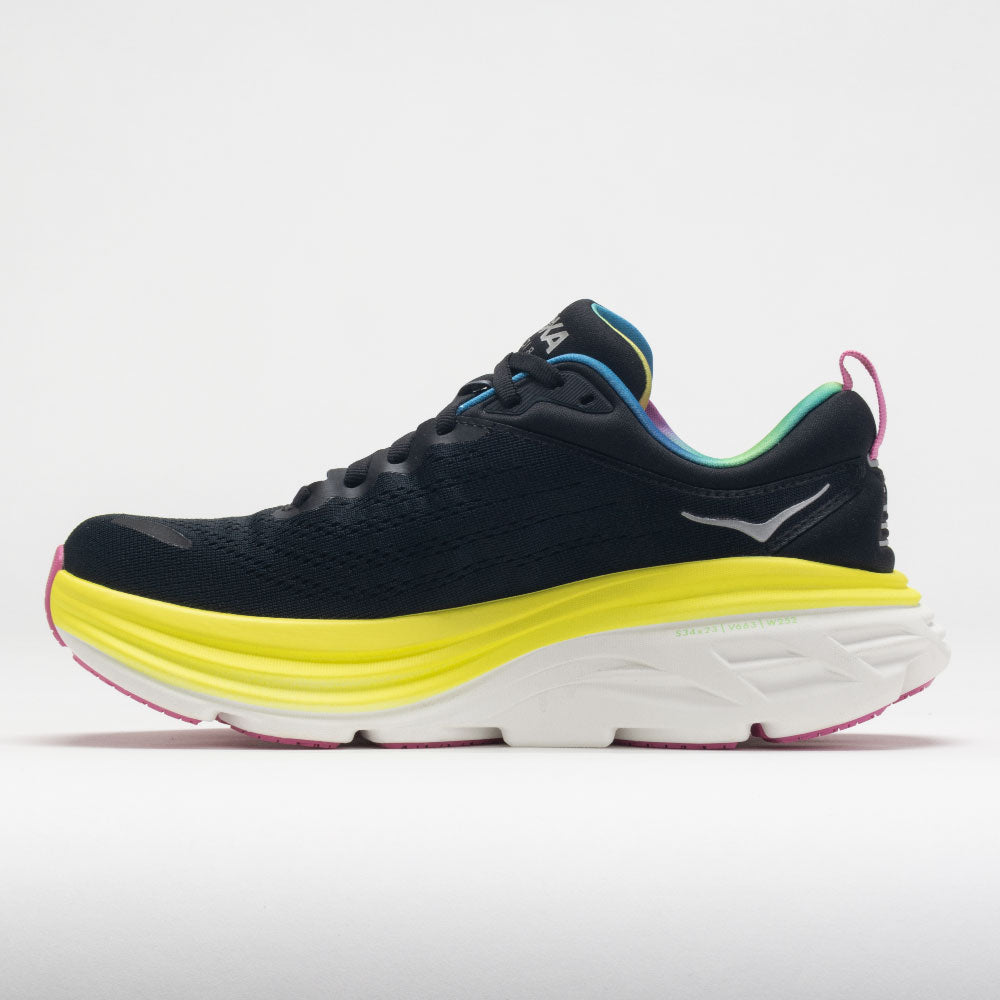 HOKA Bondi 8 Men's  Black/Citrus Glow