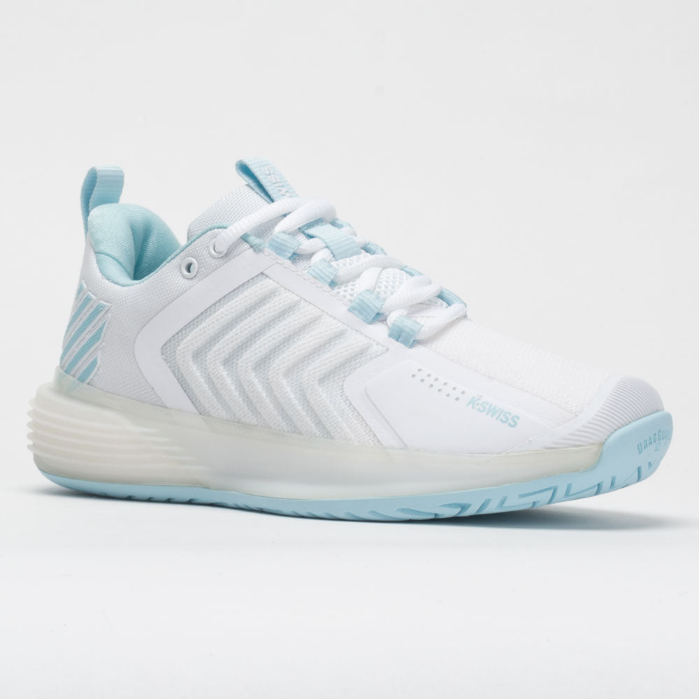 K-Swiss Ultrashot 3 Women's  White/Blue Glow