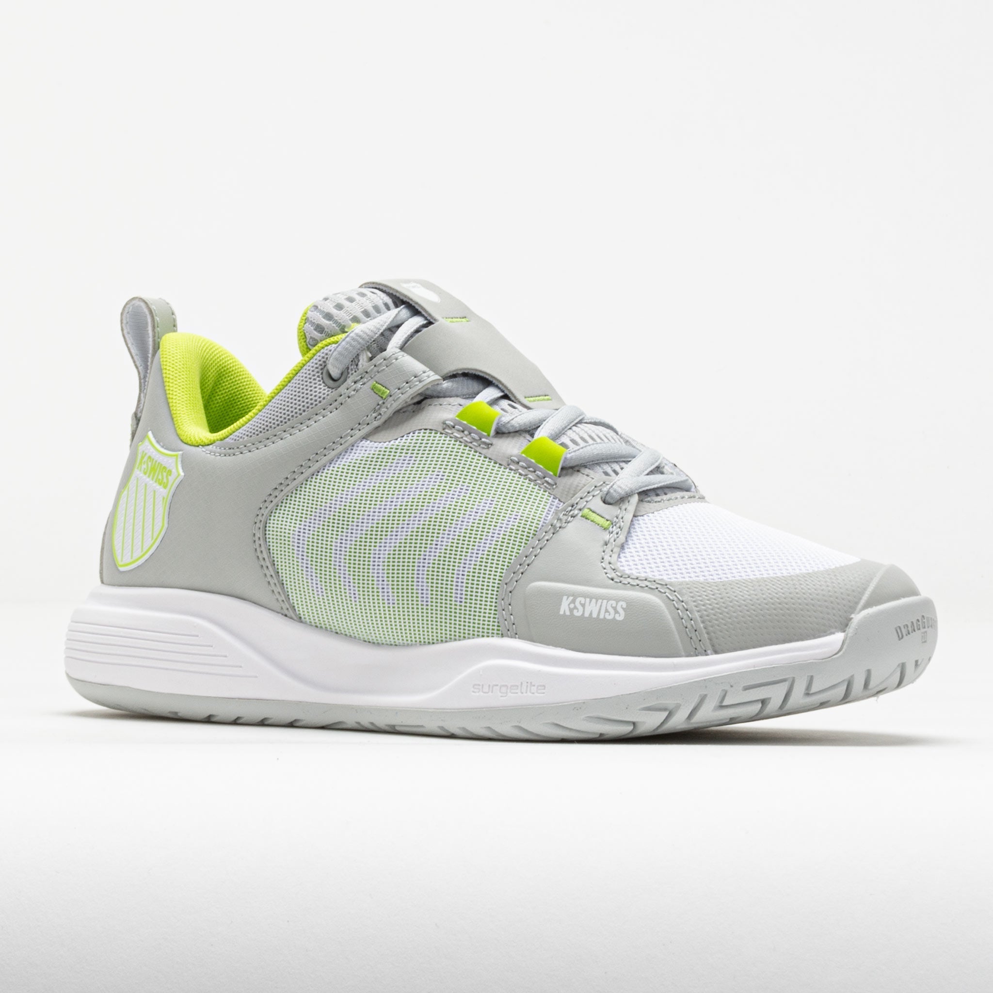 K-Swiss Ultrashot Team Women's  Gray Violet/White/Lime Green