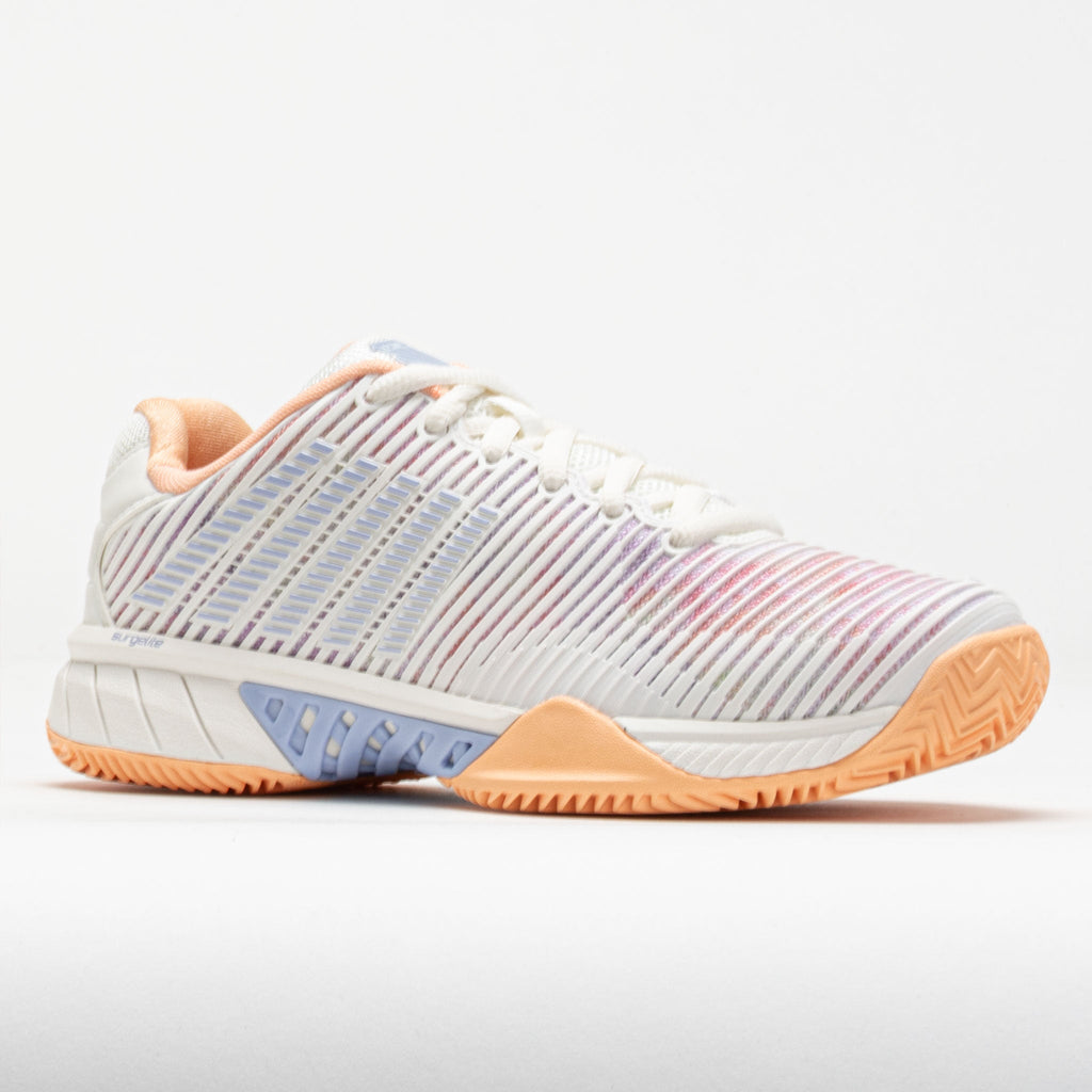 K-Swiss Hypercourt Express 2 Clay Women's  White/Peach Fuzz/Heather