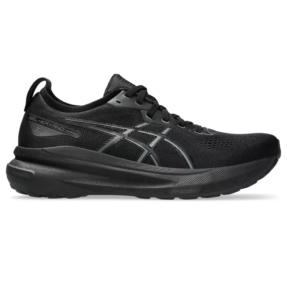 Men's Asics GEL-Kayano 31, Black/Black, 11 D Medium