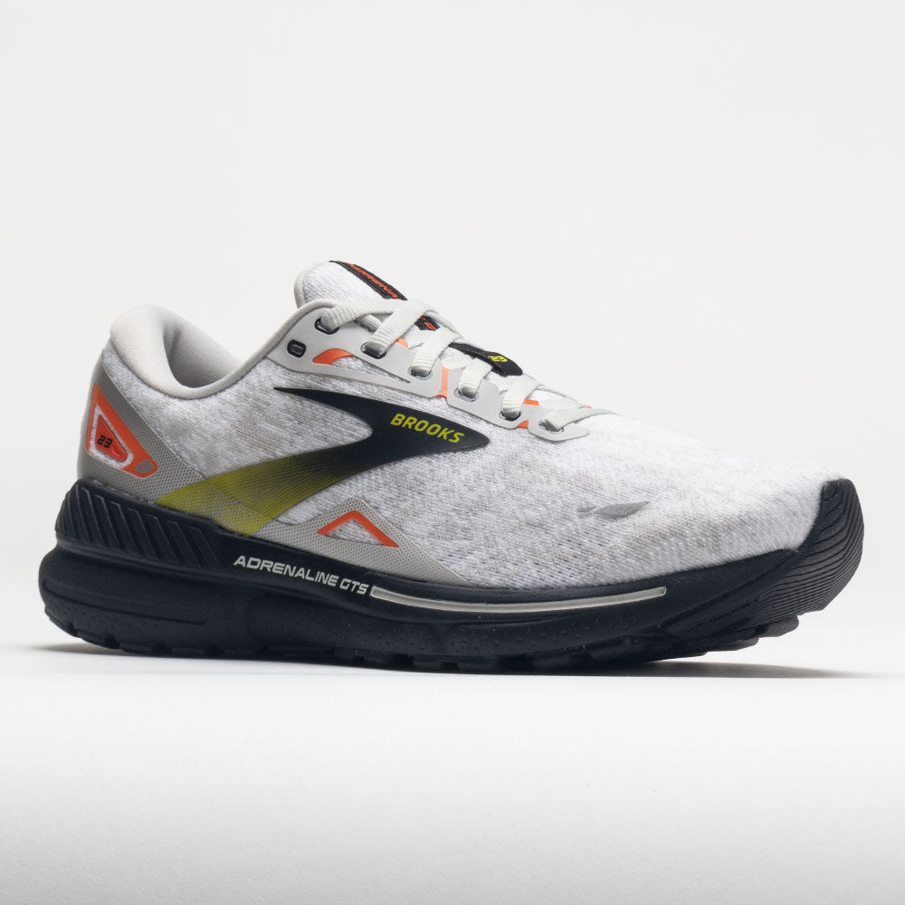 Brooks Adrenaline GTS 23 Men's  Oyster/Black/Red Orange
