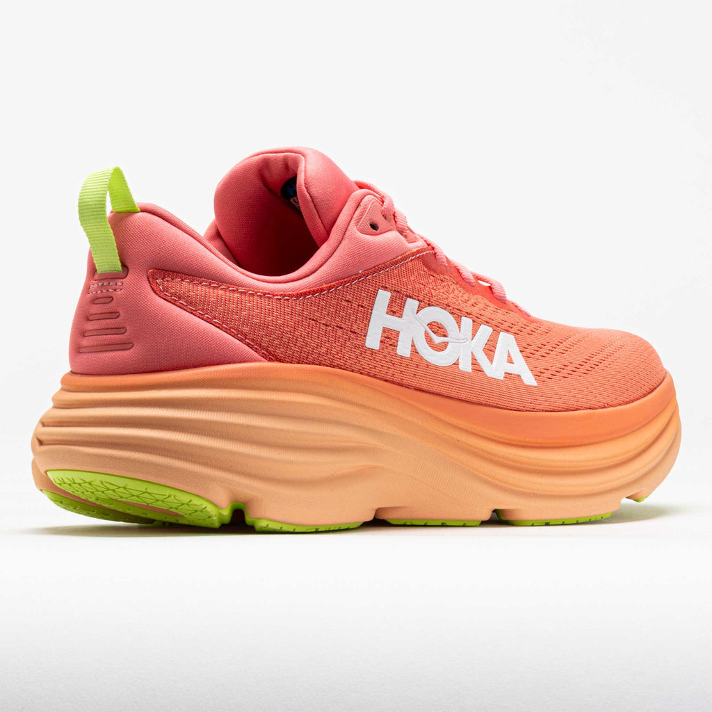 HOKA Bondi 8 Women's  Coral/Papaya