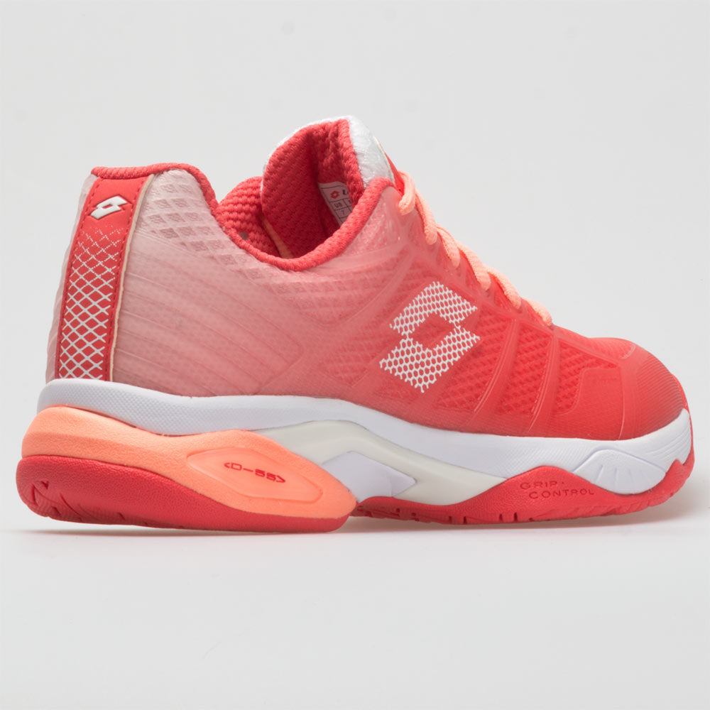 Lotto Mirage 300 II Speed Women's  Red Fluo/All White/Vivid Rose