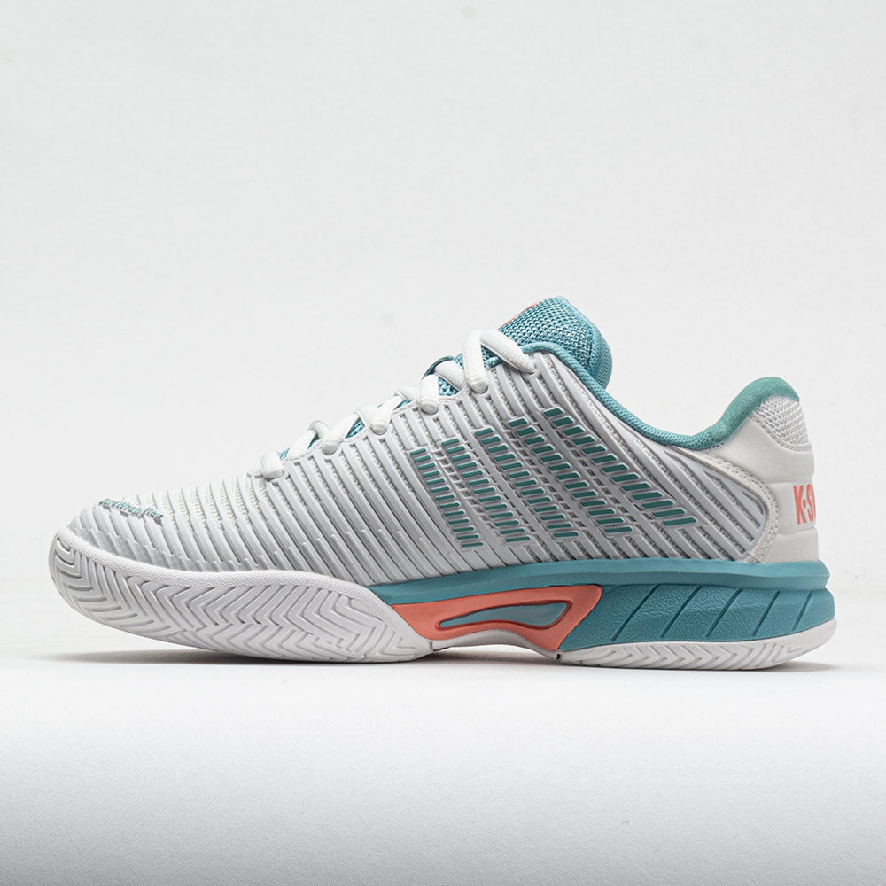 K-Swiss Hypercourt Express 2 Junior  Blanc De Blanc/Nile Blue/Desert