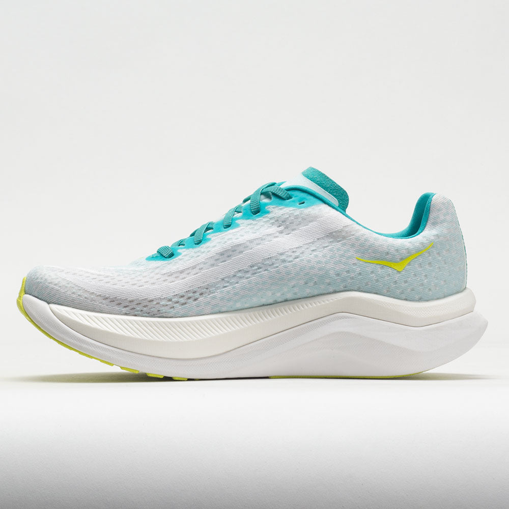 HOKA Mach X Women's  White/Blue Glass