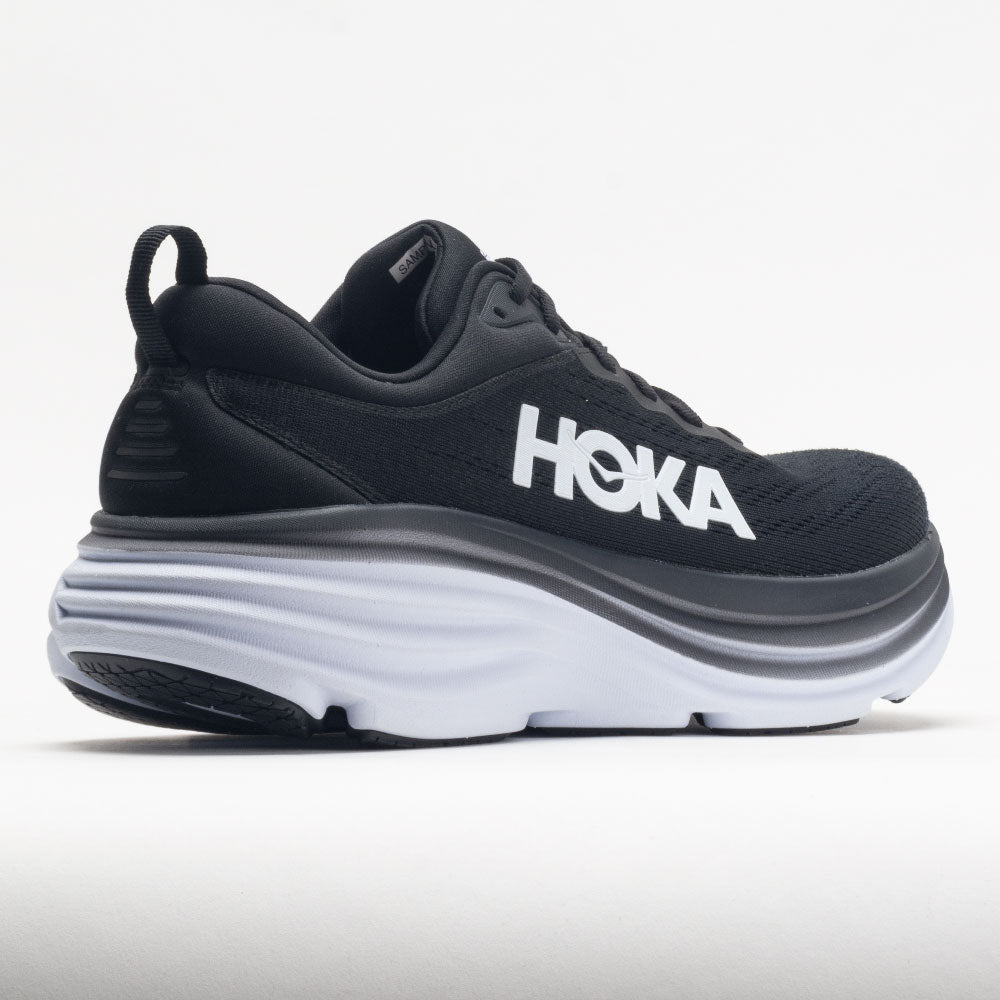 HOKA Bondi 8 Men's  Black/White