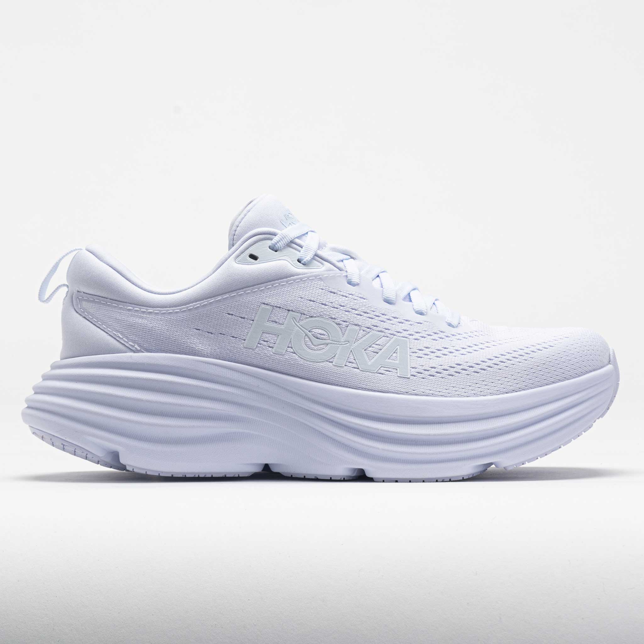 HOKA Bondi 8 Men's  White/White