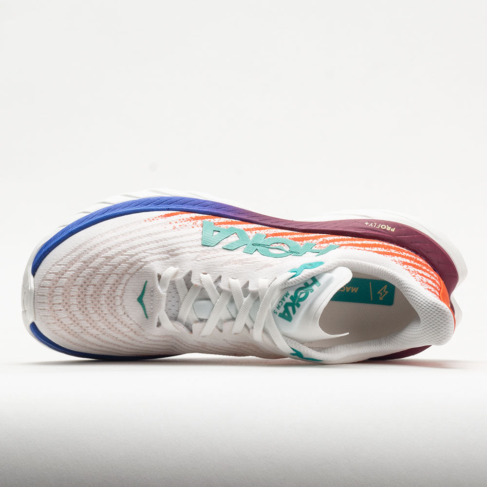 HOKA Mach 5 Women's  White/Flame